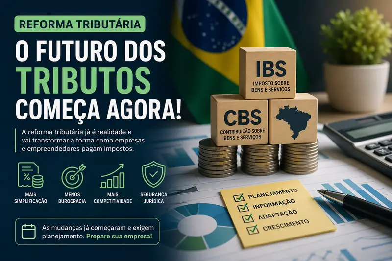 Reforma Tributária avança no Brasil e exige adaptação das empresas em 2026